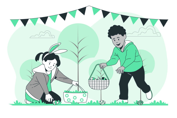 La chasse aux œufs !