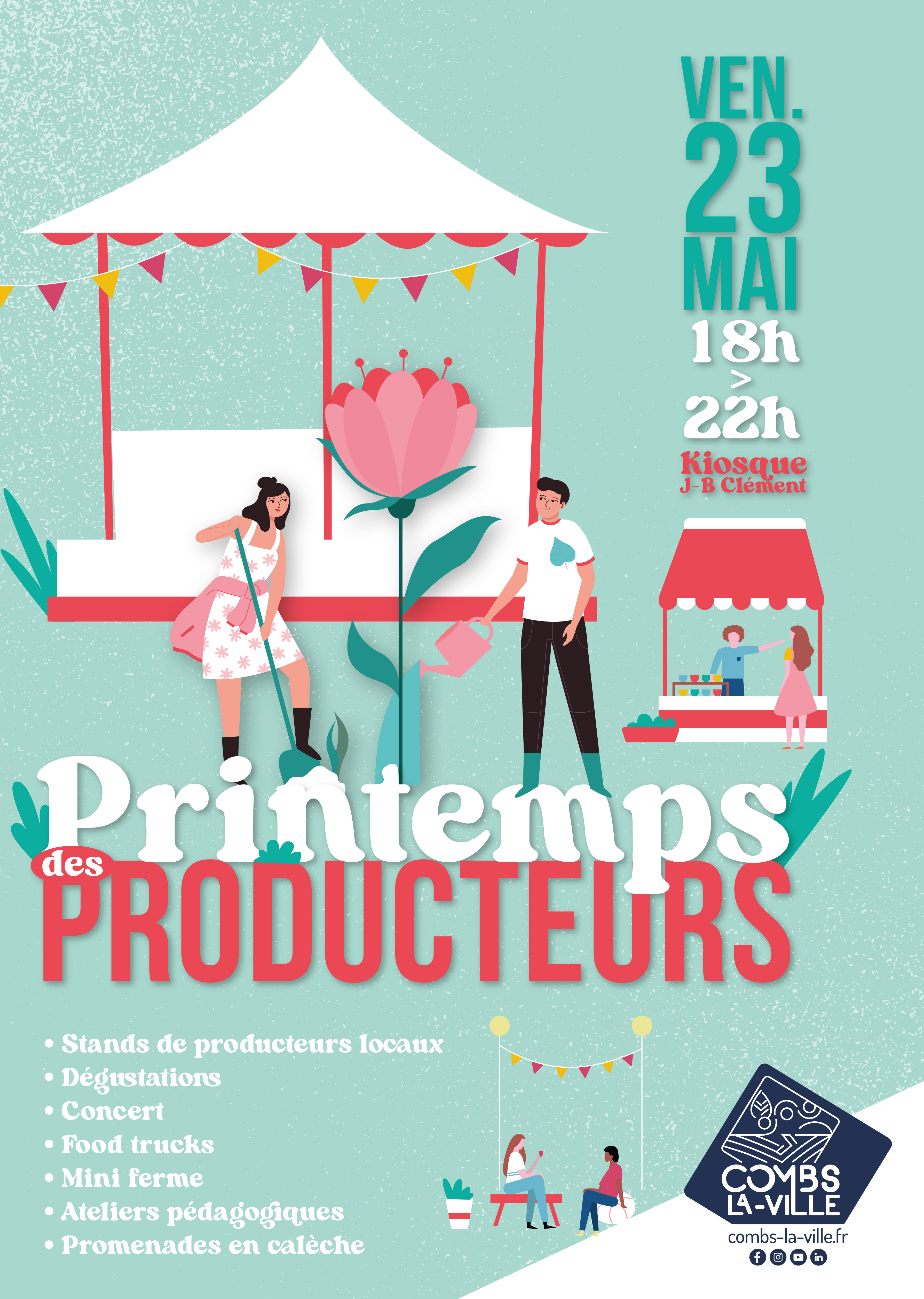 affiche printemp producteurs